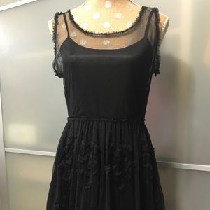 American rag black cocktail lace dress